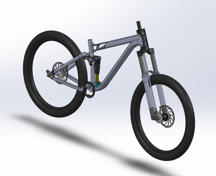 CHRISTINI AWD 27.5+ FS two-wheel drive AWD bike